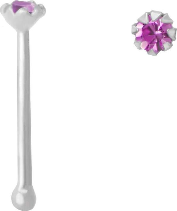 Bijouteria Nasenpiercing (Kristall, Silber 925)