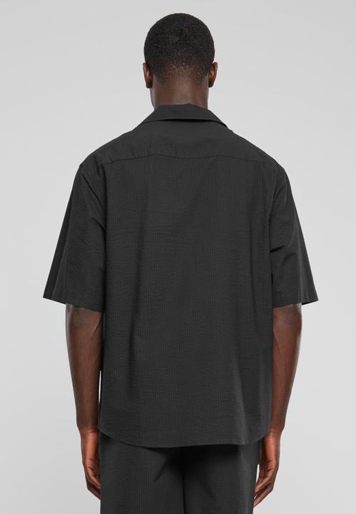 Image du produit Urban Classics Chemise à manches courtes Relaxed Seersucker - 140935 (S)