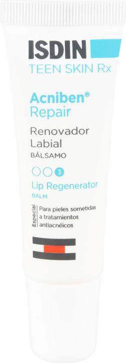 Immagine prodotto Isdin Balsamo labbra riparatore Acniben, crema da 10 ml (10 ml)