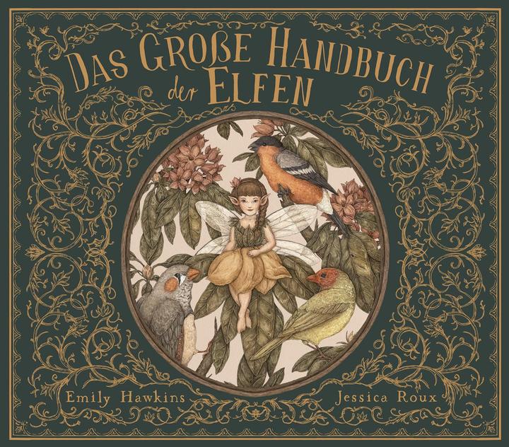Actual product image Das grosse Handbuch der Elfen (German, Emily Hawkins, Jessica Roux, 2020)