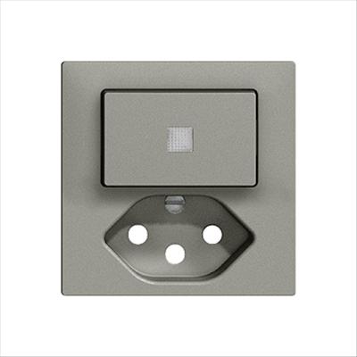 Actual product image Feller EdizioDue small combination switch/button / Type 13