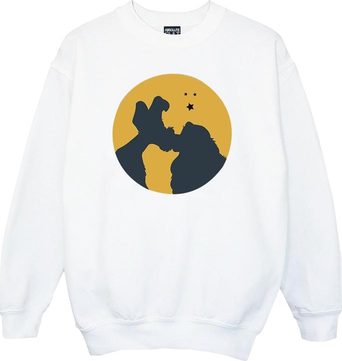 Disney Lady And The Tramp Moonlight Kiss Sweatshirt Mädchen