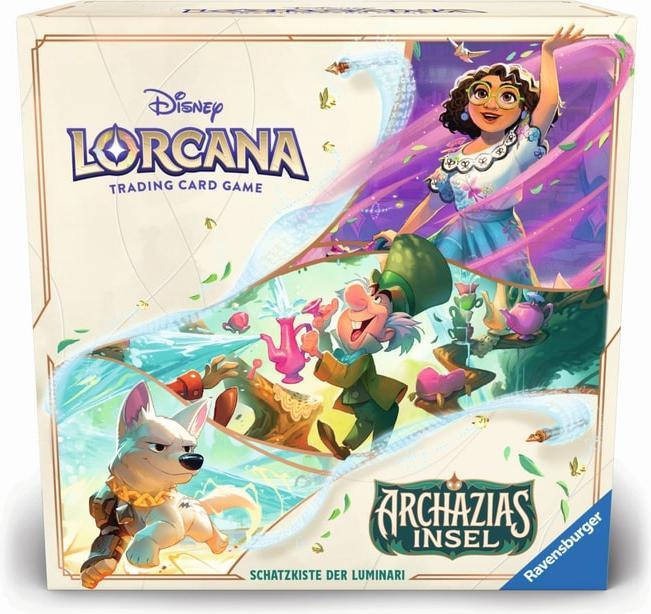 Actual product image Ravensburger Lorcana: Archazias Insel - Schatzkiste der Luminari -D- (German)