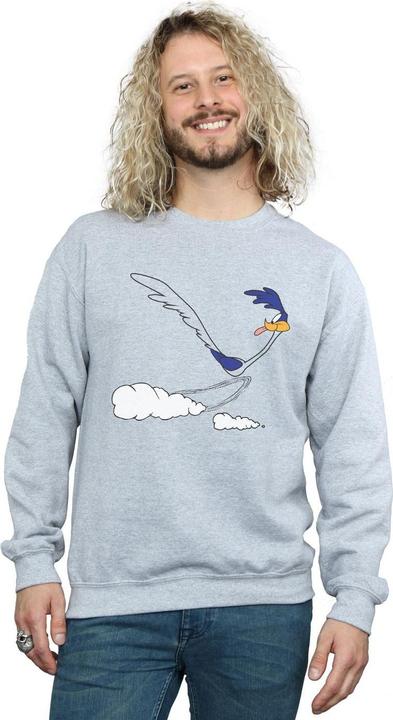 Actual product image Looney Tunes Mens Road Runner Running Sweatshirt (4XL)
