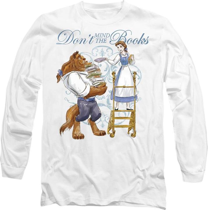 Beauty And The Beast Don't Mind the Books TShirt