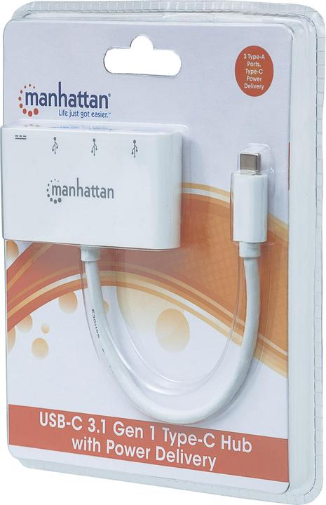 Produktbild Manhattan SuperSpeed (USB-C, 4 Ports)