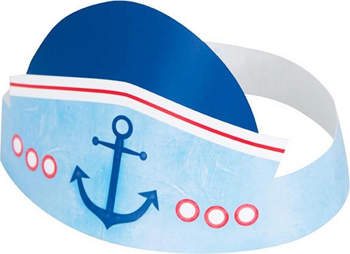 Produktbild Unique Party Nautische 1. Geburtstag Hüte (6er Pack)