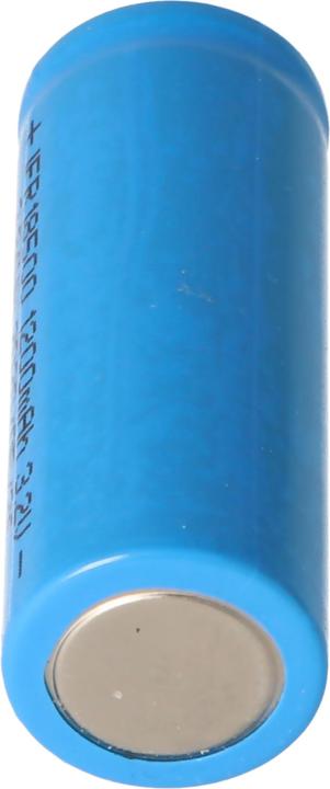Actual product image EIZfan Battery IFR 18500 Flat Top without head unprotected (1 pcs., 18500, 1200 mAh)