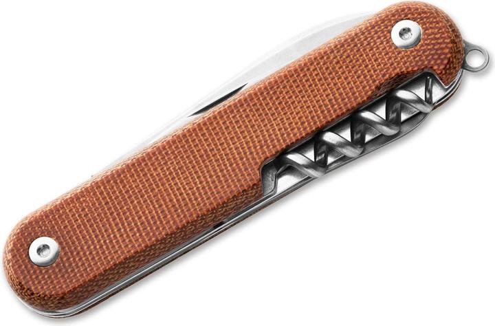 Actual product image MKM Malga 6 MagnaCut Micarta Natural