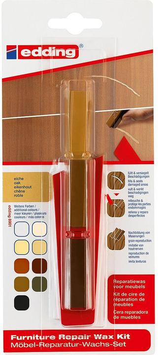 Produktbild Edding Möbel-Reparaturwachs-Set (Eiche, 1 x)