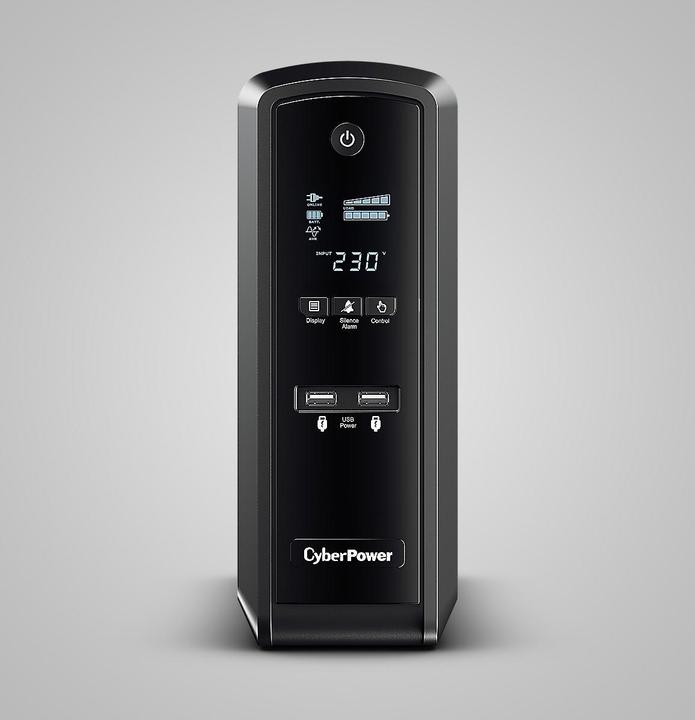 Actual product image Cyberpower CP1500EPFCLCD (1500 VA, 900 W, Line-interactive UPS)