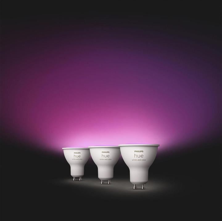 Immagine prodotto Philips Hue White & Color Ambiance (GU10, 4.20 W, 400 lm, 3 x, E)