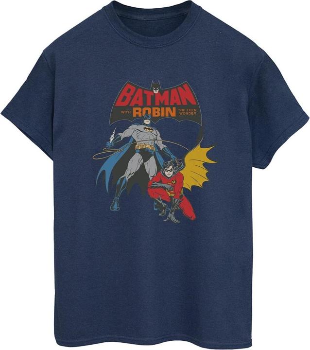 Batman und Robin Baumwolle Boyfriend TShirt