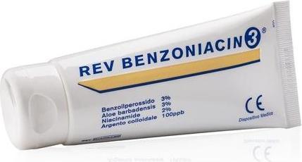 Actual product image Rev Pharmabio Rev Benzoniacin 3 Cream 100ml (100 ml)