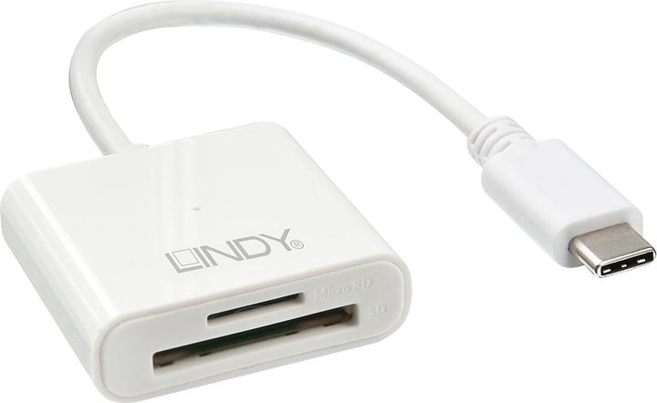Produktbild Lindy USB 3.1 Typ C SD Card Reader (USB-C)