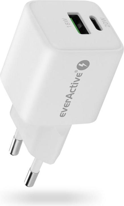 Produktbild Akyga ład siec. everActive 20W 1xUSB 1xUSB-C SC-330Q (20 W)