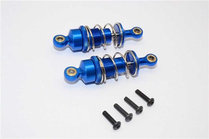 Produktbild GPM aluminium dämpfer 53mm v/h blau tamiya tt02