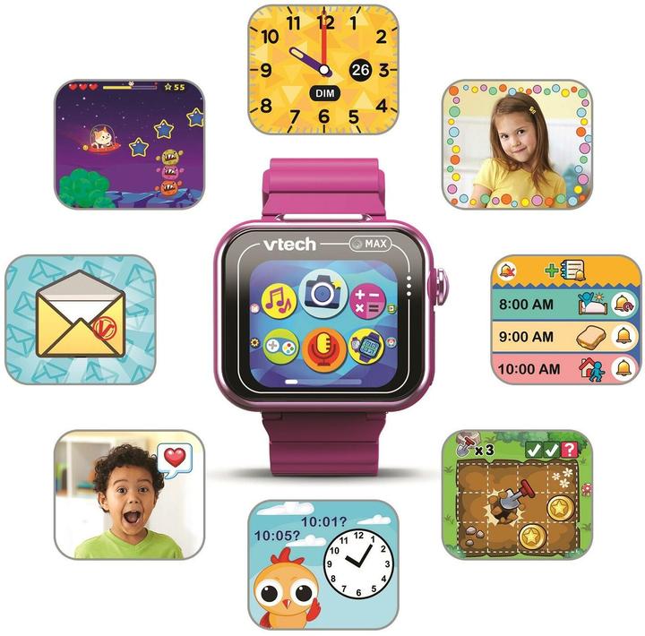 Image du produit VTech KidiZoom Smartwatch MAX framboise
