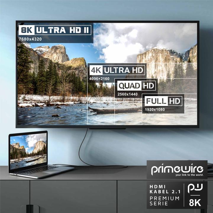 Actual product image Primewire HDMI (Typ A) — HDMI (Typ A) (2 m, HDMI)