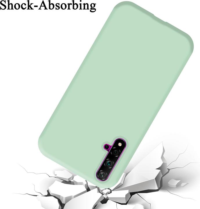Produktbild Cadorabo TPU Liquid Silicone Case Cover (Huawei Nova 5T, LG K20, TCL 20S)