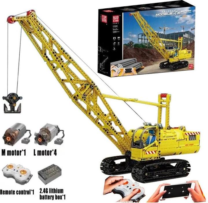 Image du produit Mould King Grue sur chenilles