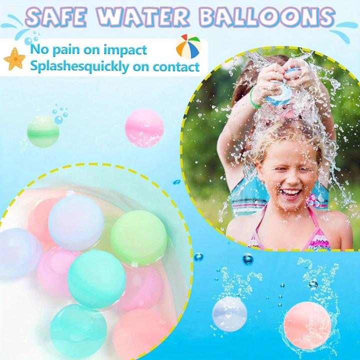 Produktbild Ueli Express 12 Wiederverwendbare Silikon Wasserbomben (12 x)