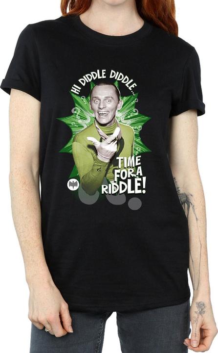 Produktbild Batman TV Series The Riddler Time for a Riddle TShirt (S)