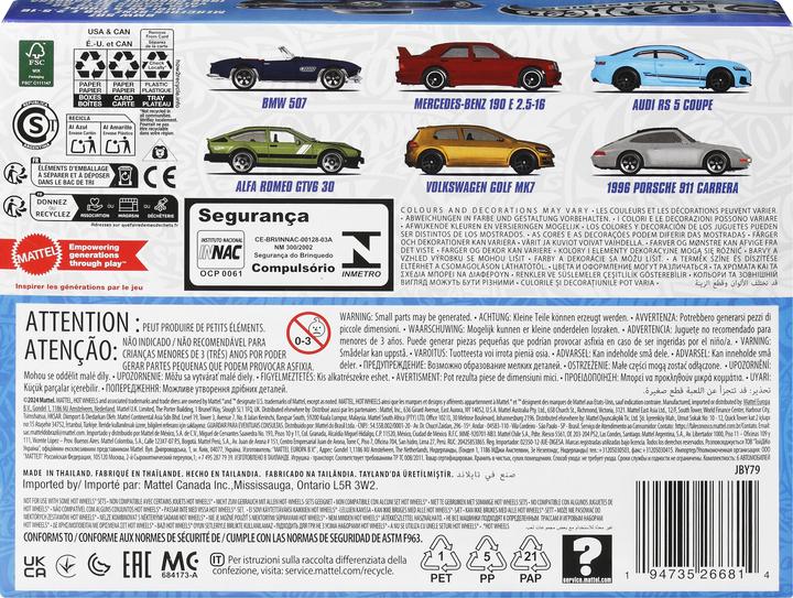Produktbild Hot Wheels Euro Style Multipack O/S