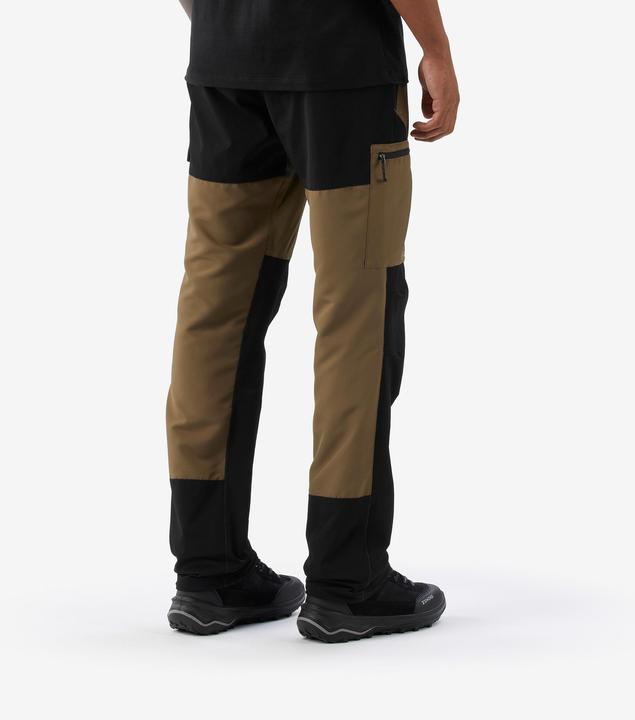 Image du produit Forclaz Pantalon de trek résistant homme, MT500 marron (34)