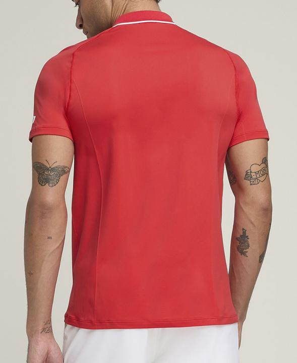Actual product image Wilson Team Seamless Polo 2.0 Men Red (L)