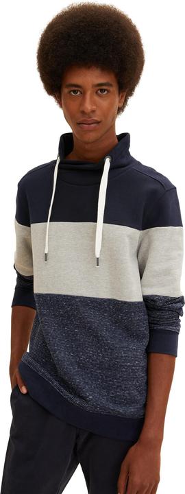 Immagine prodotto Tom Tailor Sweatshirt Colour Blocking Pullover ohne Kapuze (M)