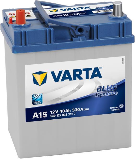 Actual product image Varta Blue Dynamic A15 (12 V, 40 Ah, 330 A)