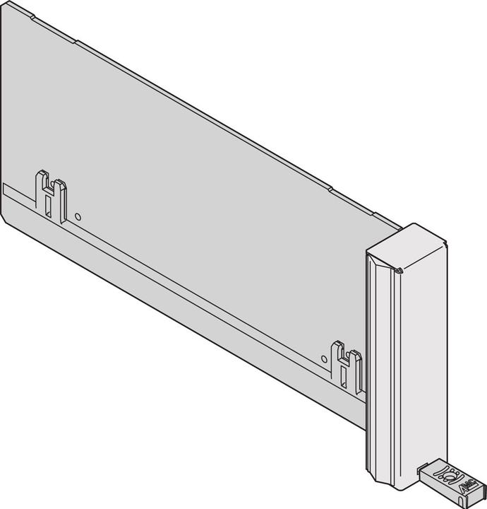 Actual product image Schroff Filler module ECO with rigid handle - AMC BLINDMODUL MS D