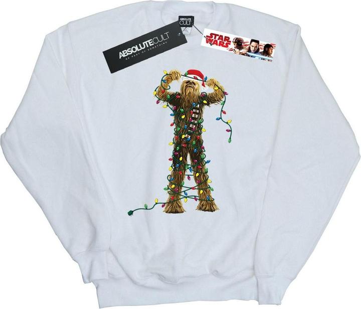 Star Wars Chewbacca Christmas Lights Sweatshirt (M)