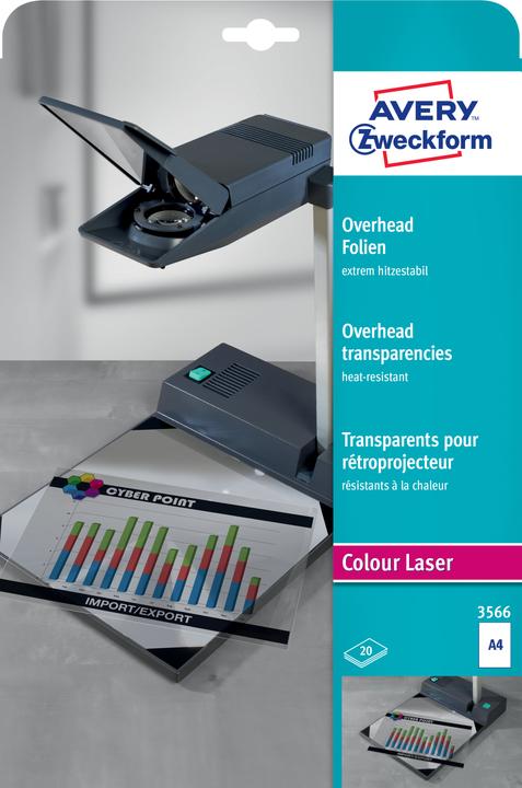 Produktbild Avery Overhead-Folien (20 x)