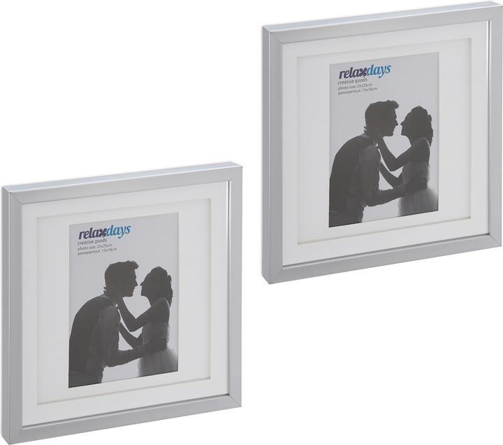 Actual product image Relaxdays 2x picture frame (25 x 25 cm)