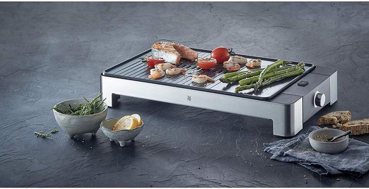 Productafbeelding WMF Tafelgrill electro elektrische grill vlak & geribbeld temperatuurkeuze Lono 2300W