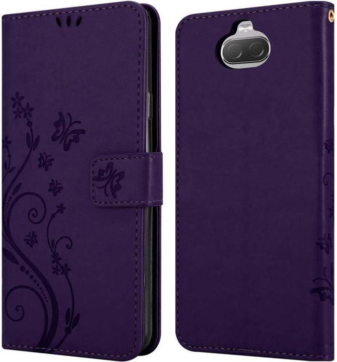 Produktbild Cadorabo Flower Book Cover (Sony Xperia 10, Sony Xperia XA3)