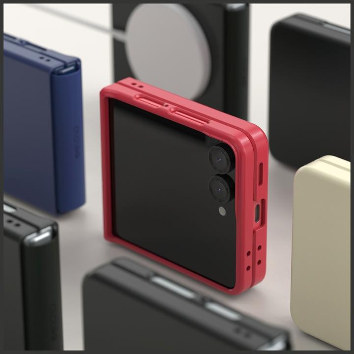 Image du produit Araree Case Aero Flex M MagSafe Qi2 for Samsung Galaxy Z Flip7 navy (Samsung Galaxy Z Flip7)