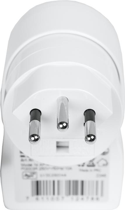 Produktbild Steffen Adapter World Socket 1xUSB - Schweiz T12, output 5V/2300mA