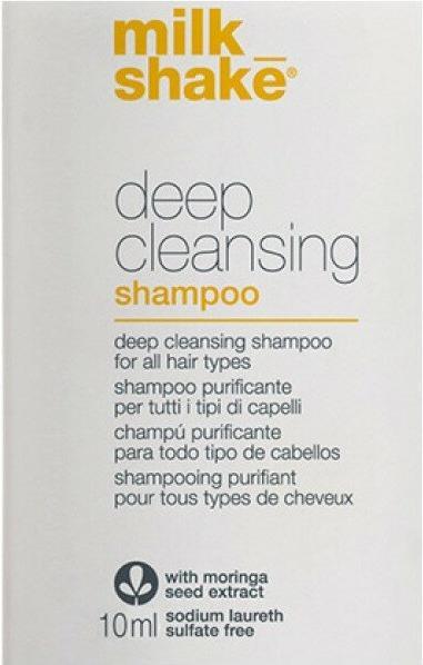 Milk_Shake Milk Shake Deep Cleansing Shampoo 10ml (10 ml, Liquid shampoo)
