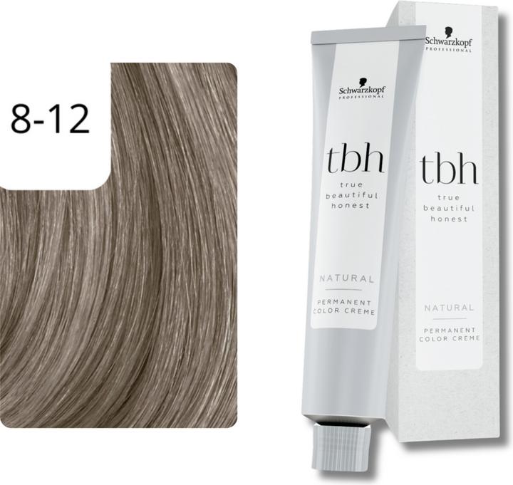 Image du produit Schwarzkopf true beautiful honest - 8-12C Blond clair Cendré Cendré (8-12 Blond clair Cendré Cendré)