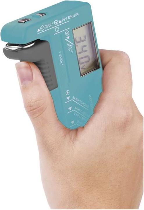 Image du produit Emos Testeur de piles AA, AAA, C, D, 9V, piles bouton