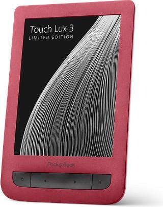 Image du produit PocketBook Touch Lux 3 (6", 8 Go, Rouge rubis)