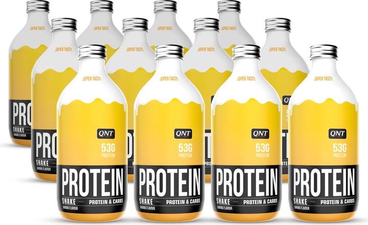 Actual product image QNT shake (Banana, 12 x)