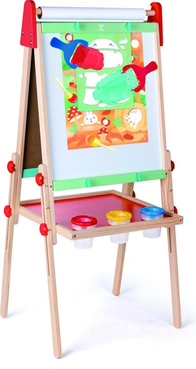 Hape Painting fun with paint rollers and stencils