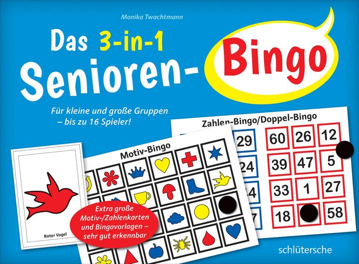 Produktbild Das 3-in-1 Senioren-Bingo (Deutsch)