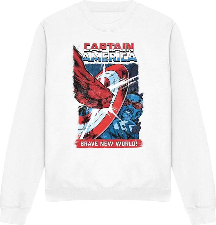Immagine prodotto Captain America Felpa Hulk Rosso Pugno Adulto Unisex (L)