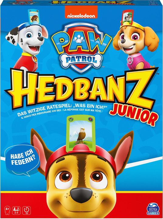 Actual product image Spin Master Paw Patrol Hedbanz (German, French, Italian)