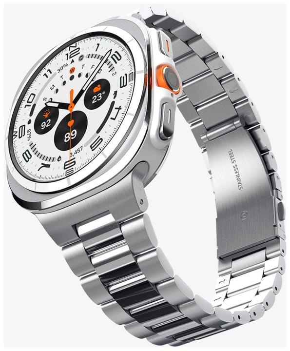 Immagine prodotto Spigen Modern Fit Band Sam Galaxy Watch Ultra 47mm srebrny/argento AMP08823 (Acciaio inossidabile)